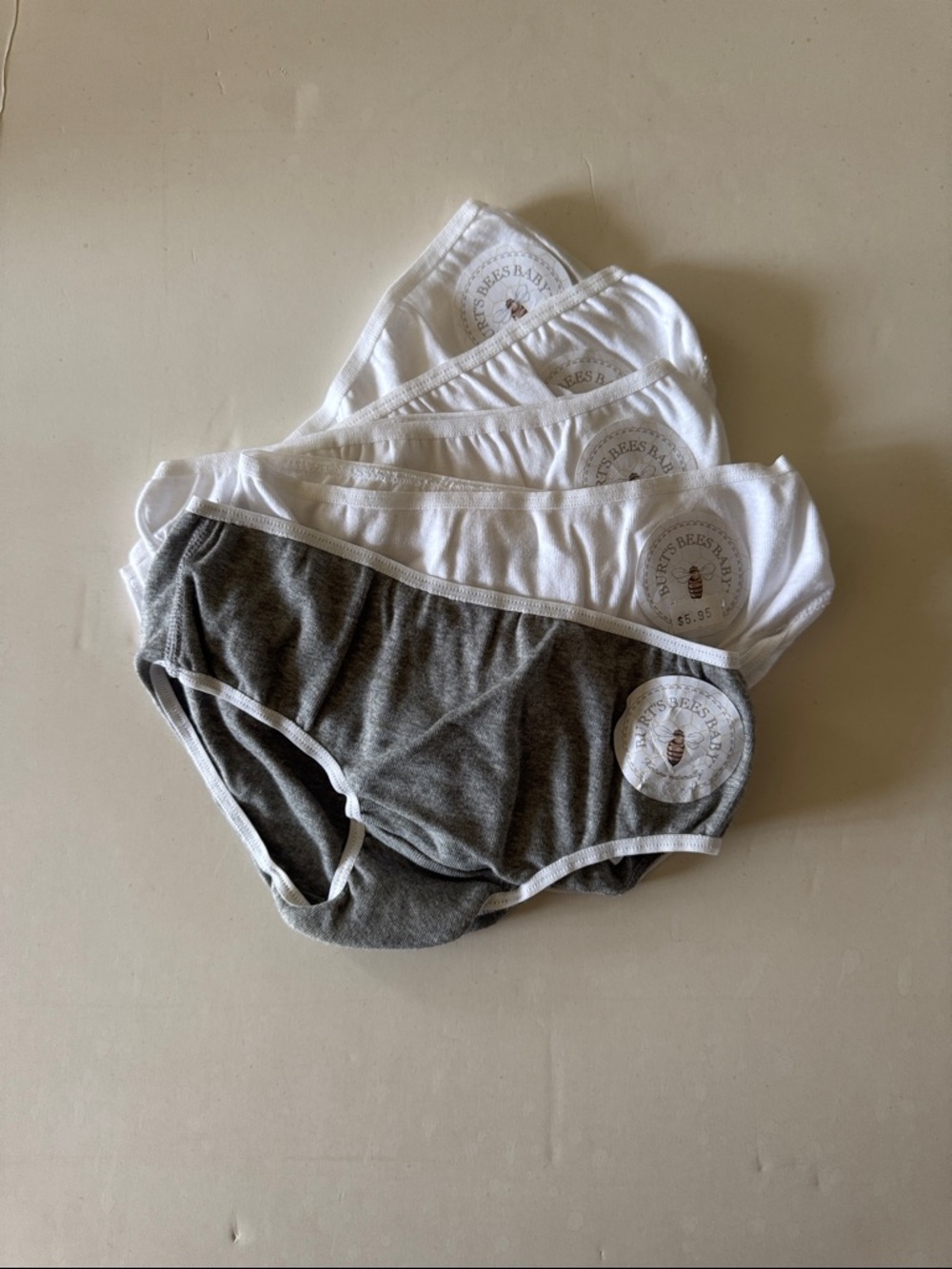 Burt’s Bees 🐝 Organic Cotton Briefs Pack - 4 pack - size 4T - NWT